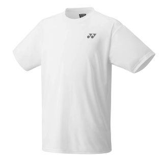 Yonex Trainings-Tshirt Practice Small Logo YM0045 (100% Polyester) 2024 weiss Herren